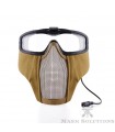 Mask Solution Anti Fog Full Mask Tan